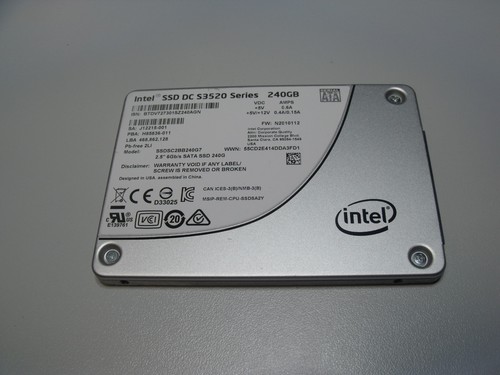 Intel SSD DC S3520 Series 240 GB SSDSC2BB240G7 SATA 6Gb/s 2,5 " Enterprise SSD