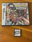 Pokémon Platinum Version (Nintendo DS, 2009) Authentic Tested CIB