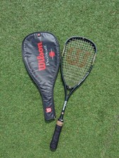 Wilson Pro Staff Titanium Squash Racket Halo Series With Case and x2 Balls