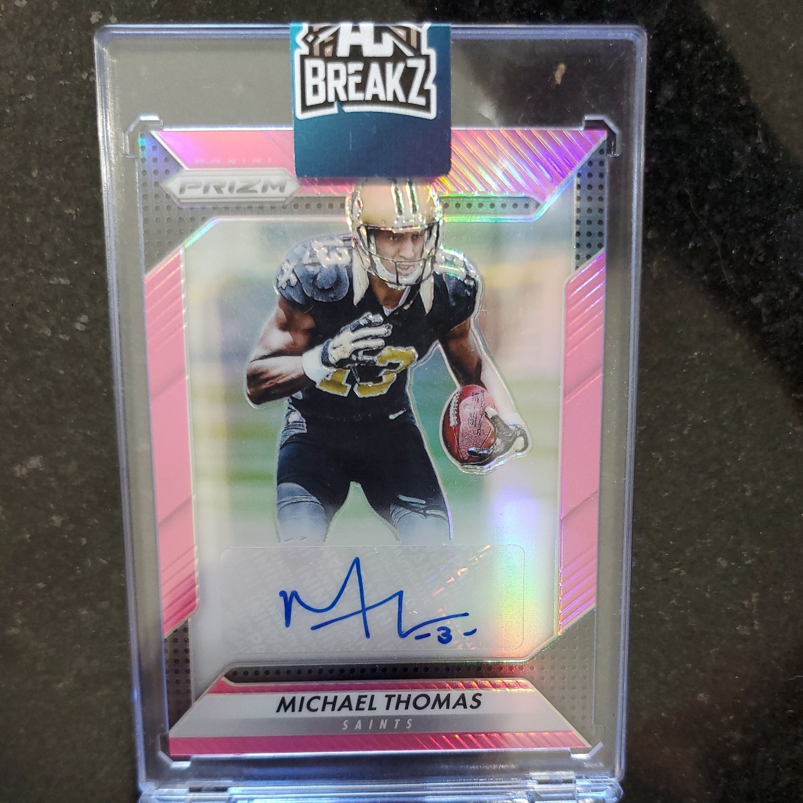 2016 Panini Prizm Michael Thomas Pink Prizm Rookie RC Auto Autograph #RA-MTH