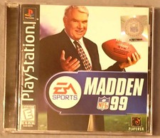 Madden 99 Sony PlayStation 1 PS1 - EA SPORTS E NTSC-U/C Football