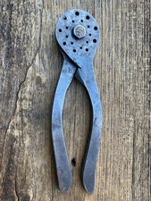 Vintage 8" Wire Strippers Crimper Twister Cutters Unbranded