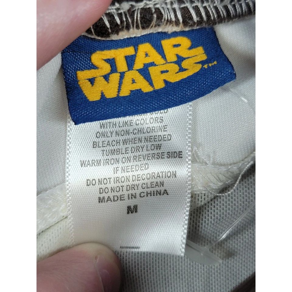 Vestido Star Wars Blanco Sin Mangas con Capucha Negra Talla M Foto 4 de 4
