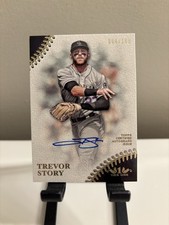 2018 Topps Tier One - Prime Performers Autographs Trevor Story #PPA-TS 84/285