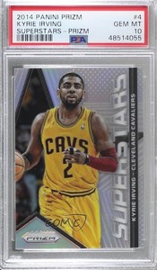 2014-15 Panini Prizm Superstars Kyrie Irving #4 PSA 10 GEM MT