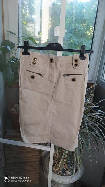Women Fay Skirt Beige 36 / S / 44 #3XNI