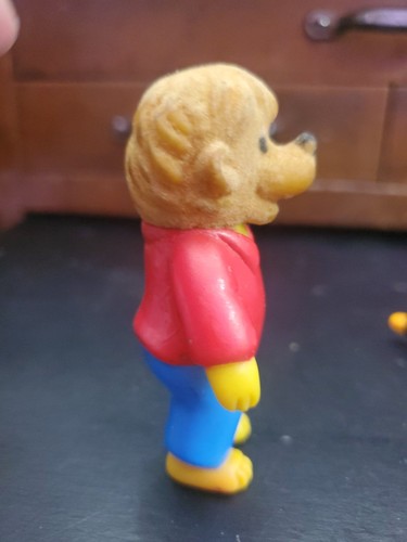 Vintage 1986 Fuzzy Berenstain Bears McDonalds Happy Meal Spielzeug Bruder Bär DZ865 - Bild 4 von 6