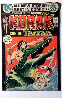 Korak, Son of Tarzan #47 (1972) Western Publishing 1st Print Comic Book