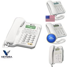 AT T CL2909 Corded Phone Speakerphone Caller ID Call Waiting White
