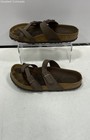 Birkenstock Unisex Adults Brown Adjustable Strap Slide Sandals Size EUR 37 — photo 3