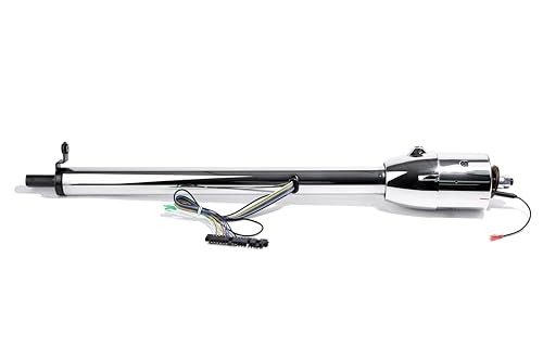 Tilt Automatic 28" Steering Column Shift Indicator W/Wheel Adapter Chrome - Picture 6 of 8