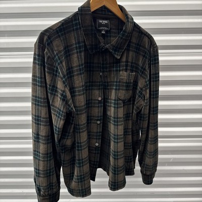 Todd Snyder Shirt Men s Large Check Flannel Button Down Utility Plaid