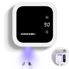 Toothbrush Sanitizer Case and Holders, Wall Mounted Toothbrush Holder with LE...