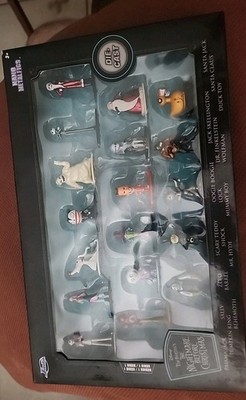 New Nightmare Before Christmas Full Set Diecast Figures Nano Metalfigs