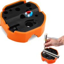 Universal Bench Block with TPR Coating – Protective Work Surface for Precision A