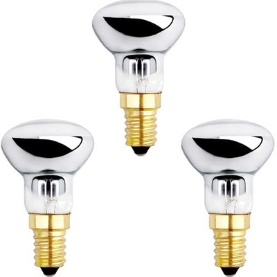 Lava Lamp Glühbirne, E14 R39, 25W, dimmbar, warmweiß 2600K, 3er Pack