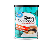 Great Value Decaf Classic Medium Roast Ground Coffee, 9.6 oz