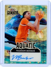 Marketplace image: 2025 Leaf Metal Women of Sport MADISON BOOKER Superfractor AUTO Autograph 1/1