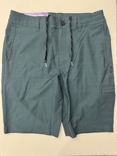 O'Neill Hybrid Board Shorts Swim Quick Dry 4-Way Stretch 10" Inseam Men's Blue