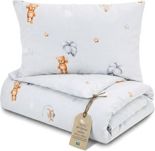 Trapunta per Bambino Cotone 90X120 - Piumono Culla Neonato Set Imbottitura per P