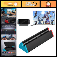 Portable Docking Station for Nintendo Switch OLED - 4K HDMI, 2 USB Ports, Type-C