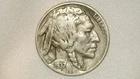 1937 D Three Legged Buffolo Nickel. Nice Coin !!