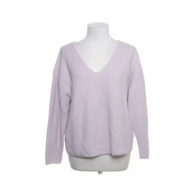 H&M, Strickpullover, Größe: L, Lila, Acryl/Polyamid, Einfarbig #smq