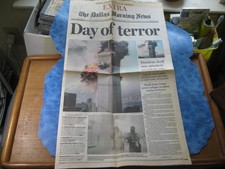 THE DALLAS MORNING NEWS EXTRA September 11, 2001 8-Page Ed. : Attack on America