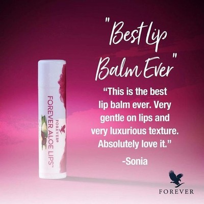 3 Boxes of 12 FOREVER LIVING ALOE LIPS-Aloe Leaf Extract Jojoba Seed Oil  Beeswax | eBay