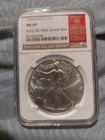 1996 american silver eagle NGC  ms69 Red Lable