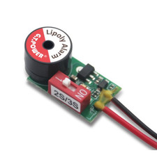 GT Power LOW VOLTAGE ALARM 2s / 3s Lipo Low Power Alert