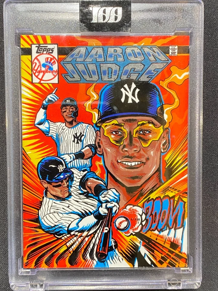 2022 Topps Project 100 Season Two Aaron Judge #34 /3999 - Image 2 of 3