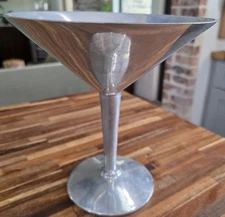 Nima Oberoi Lunares San Francisco Aluminum Art Deco Modern Sculpture Dish Vessel