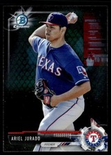 2017 Bowman Chrome Prospects Ariel Jurado Texas Rangers #BCP59