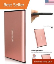320GB Ultra Slim Portable External Hard Drive HDD USB 3.0 Compatible with PC,...