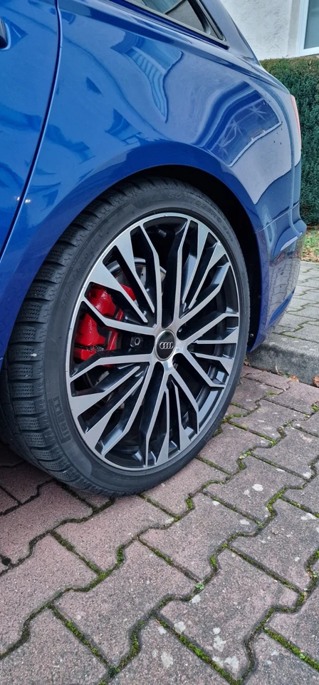 Audi A6 4g Competition Felgen Mit Winterreifen 255 35 20 - Bild 2 von 4