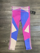 NEW Nike Womens Sculpt Lux Icon Clash 7/8 Seamless Training Tights CJ4135 SZ L