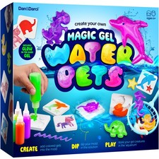 Dan Darci Aqua Fairy Water Gel Kit for Kids - Magic Elf Toy Kits - Waters Pets -