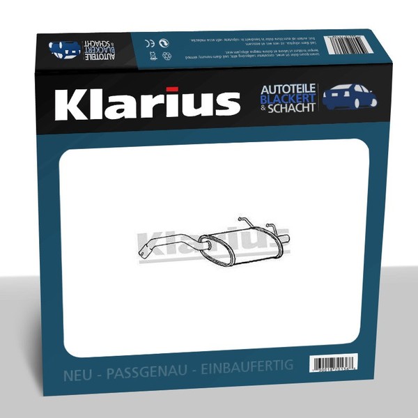 Auspuff ESD Endtopf für Fiat Panda-image