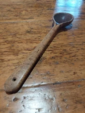 ANTIQUE MAPLE SPOON NICE OLD SURFACE