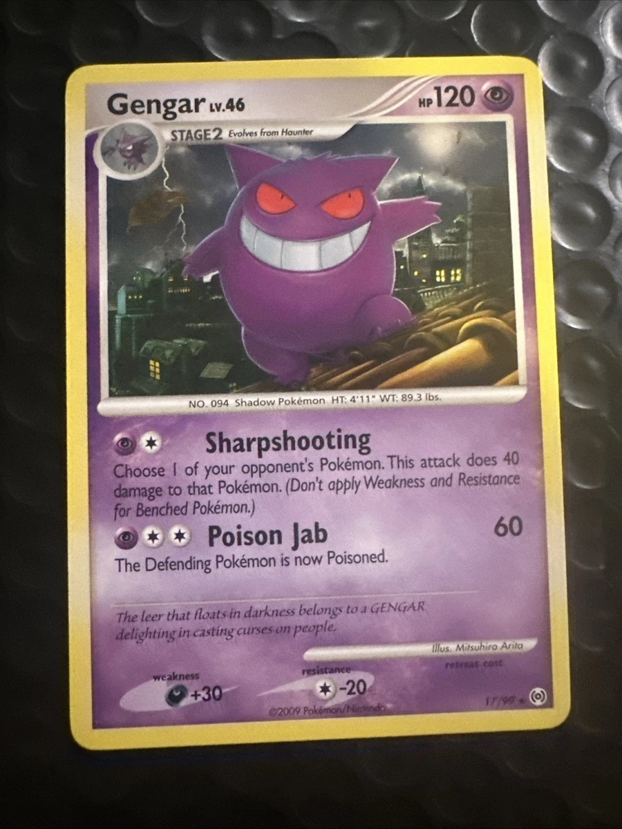 Gengar Pokémon TCG Arceus Rare Individual Collectible Card Game