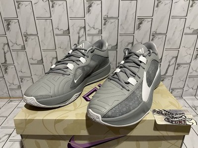 New Nike Zoom Freak 5 TB Basketball Shoes Giannis Grey White  display picture 1