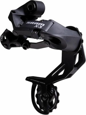 SRAM X3 Rear Derailleur - 7,8,9 Speed, Long Cage, Black