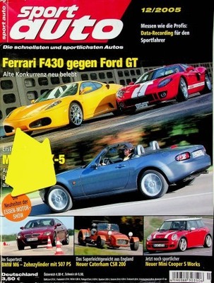 4) Sport Auto 12/2005 - Caterham CSR 200 mit 200PS - Porsche Boxster S 987 SP 3
