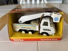 Tiny Tonka Telephone Or Electric Service Truck Cherry Picker WHITE BED