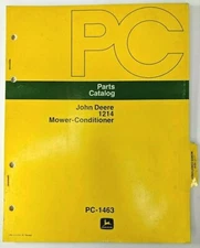 Vintage John Deere 1214 Parts Catalog OEM PC-1463 Mower Conditioner