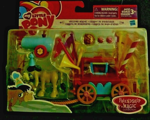 MY LITTLE PONY FRIENDSHIP IS MAGIC COLLECTION "THE WELCOME WAGON" NEW - Picture 3 of 6