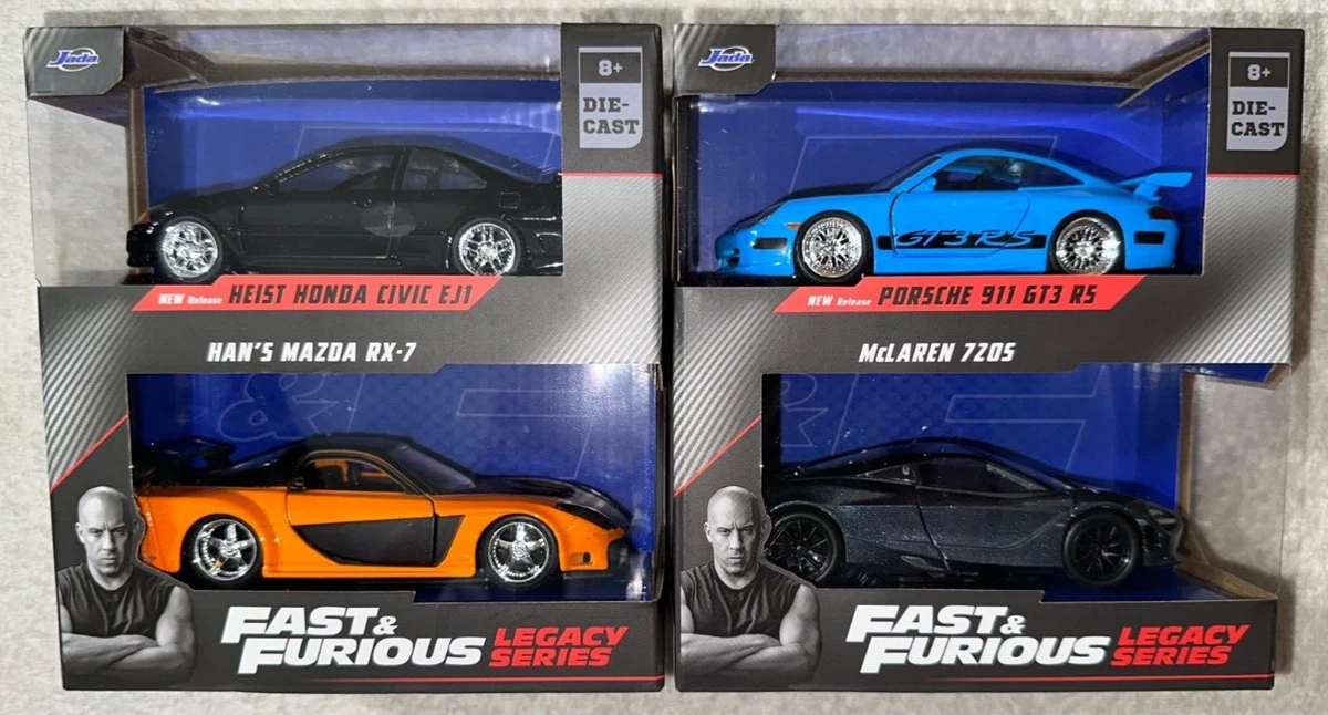 JADA FAST & FURIOUS LEGACY SERIES 2 PACKS **NEW 2023 RELEASE**