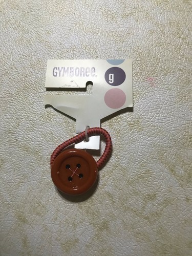 NEU MIT ETIKETT GYmboree süß wie ein Knopf Pferdeschwanz Halter Pferdeschwanz Haare hübsch Vintage RAR - Bild 3 von 3