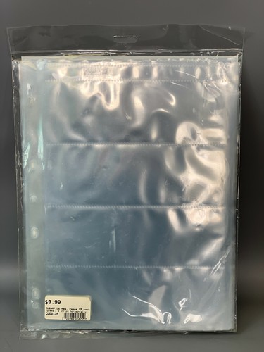Clearfile 16B Negative Pages 6x6cm Archival Plus Pack of 25 - Picture 2 of 7